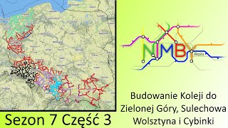 Nimby Rails Budowanie PKP Sezon 7 Część 3 [upl. by Atterys]