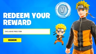 HOW TO GET FREE ITEMS CODES IN FORTNITE Free Codes Available  Naruto Trailer [upl. by Sholom]