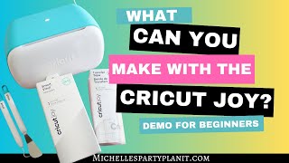 What Can You Make with the Cricut Joy  Cricut for Beginners [upl. by Meit569]