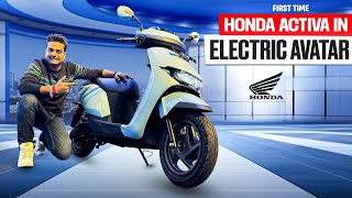 Kya ye Electric Honda Activa E and QC 1 EV Scooter INDIA mai Koi Lega  Electric Activa All Details [upl. by Flin]