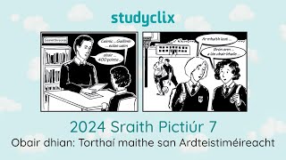 7 Irish Picture Stories 2024 Sraith Pictiúr 7  Obair Dhian Torthaí Maithe san Ardteistiméireacht [upl. by Boyce]