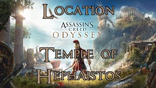 Assassins Creed Odyssey Attika Location Temple of Hephaistos 100 Walkthrough [upl. by Georgiana]