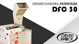 Desmechadora de Carne y Pollo Modelo DFC 30  Orved Brock [upl. by Heuser]