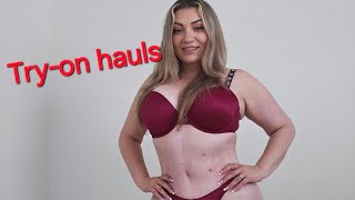 VICTORIA SECRET TRYON HAUL TRANSPARENT translucent victoriasecret CURVY haul [upl. by Anelhtak204]