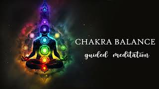 15 Minute Chakra Balance Guided Meditation [upl. by Nahsab182]