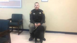 Grant County Sheriffs Deputy Jay Fitzgerald and K9 AROD [upl. by Caldwell]