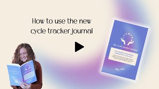 How to track your cycle using this Cycle Tracker Journal NEW [upl. by Darej]