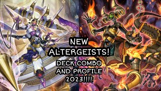 NEW ALTERGEIST SUPPORT 2023  ALTERGEIST DECK COMBO AND PROFILE 2023  Edopro [upl. by Ploch]