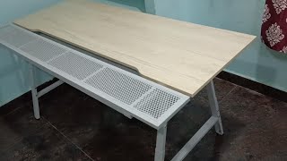 Utespelare gaming desk ash effectgrey [upl. by Iong]