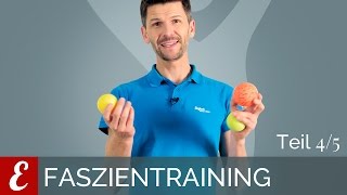 Die besten Übungen mit dem FASZIENBALL Folge 45 [upl. by Sesiom]