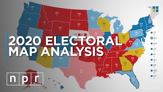 2020 Electoral Map Analysis  NPR Politics [upl. by Ellimac]