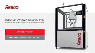 Robot lutowniczy REECO RE1100 [upl. by Kinelski867]