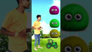 Fuzz head vfx jcb tractor video🦚 shortsfeed viralvideos shortvideos short [upl. by Chemar]