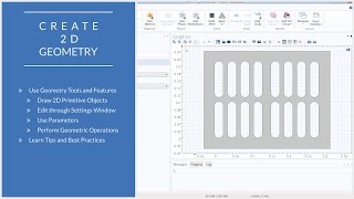 How to Build 2D Geometries in COMSOL Multiphysics® [upl. by Weight]