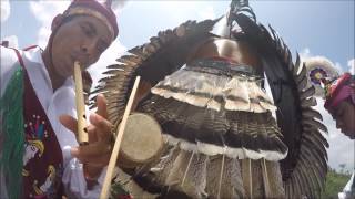 GoPro Voladores Cuetzalan HombresAguilas CentroCeremonialTamaletom [upl. by Hadsall]