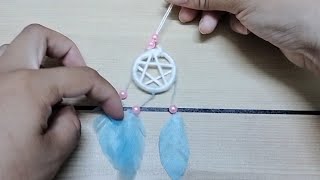 Dream catcher making idea mask reusing DIY [upl. by Culberson]