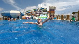 SplashWorld Tofinis Cyprus Ayia Napa Water Park  2023 4K [upl. by Joachim]