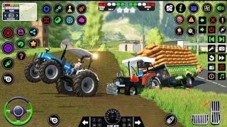 Tractor wala game tractor driving game  video [upl. by Zoara]