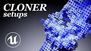 Simple Cloner Setups In Unreal Engine 54 make your cloners better [upl. by Daraj]