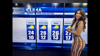 El Pronóstico del Clima con Deyanira Mendoza 19102021 [upl. by Ardnuassac332]