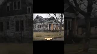 Driving through Detroits roughest Westside Streets captured on video urbex abandonedexplore vlog [upl. by Bhatt]