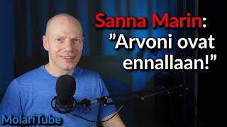 Sanna Marin vastasi kritiikkiin quotArvomaailmani on ennallaanquot [upl. by Runck]