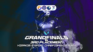 🔴LIVE  HIMAKOM ESPORTS CHAMPIONSHIP 2024  3rd Placement amp Grandfinals  Valorant [upl. by Dehnel]