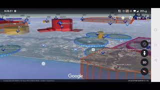 Show 3D Airspaces Airports and TFRs in Google Earth App [upl. by Theresa755]