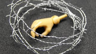 quotHow Toquot make 16 scale Barbed Wire [upl. by Eilra]