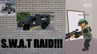 SWAT Raid Madness ERLC Roblox [upl. by Mohkos]