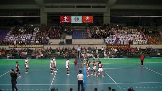 第71回春の高校バレー愛知県大会決勝 名電対星城 [upl. by Parette]