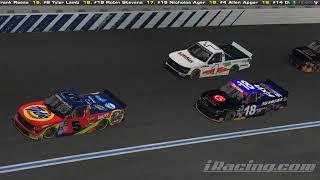 iRacing Motorsport Simulator Craftsman Truck Series at Charlotte 10th to 9th [upl. by Idette]