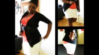 DIY TURN YOUR TIGHTLEGGINGS😉 INTO A PENCIL SKIRT [upl. by Yared]