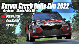 RBR PLANET  BARUM CZECH RALLY ZLIN 2022 Leg2 [upl. by Kcaz]