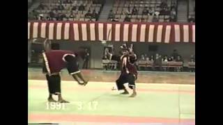 Demo Silat Seni Gayong at World Martial Arts Festival Japan 1991 [upl. by Celene]