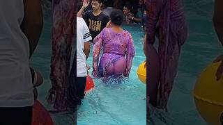 Wave pool interesting waterpark niccowaterparkkolkata amusementpark funny love [upl. by Orv]