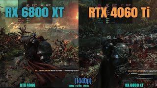 Rtx 4060 Ti Vs Rx 6800 Xt Warhammer 40k At 1440p [upl. by Care]