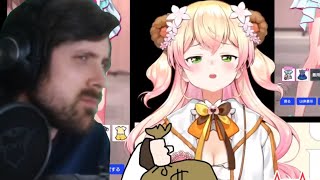 Forsen Reacts To Momosuzu Nene Spending 30k Yen On 15YearOld [upl. by Eytteb]