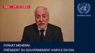 DEUXIÈME JOUR DE PARTICIPATION À LA 17E SESSION SUR LES QUESTIONS RELATIVES AUX MINORITÉS [upl. by Nairrot]