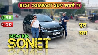 Sonet Facelift 2024 Ownership Review  Best Variant of Kia Sonet  Problems and Pros in Sonet [upl. by Ramses]