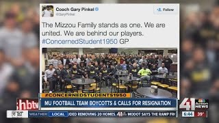 Missouri Board of Curators to meet Monday football team says it wont practice [upl. by Leihcey]