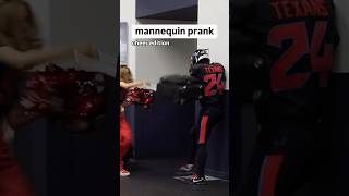 NEW MANNEQUIN PRANK  got the twins again 😂 houston texans cheerleader mannequin scare prank [upl. by Alfonse952]