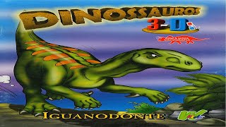 DINOSSAUROS 3D  IGUANODONTE [upl. by Noemad294]