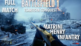 Martini Henry Infantry Gameplay  Battlefield 1 Conquest No Commentary [upl. by Eyma277]