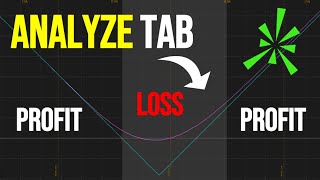 ThinkorSwim Options Analyze Tab Tutorial [upl. by Ielhsa]