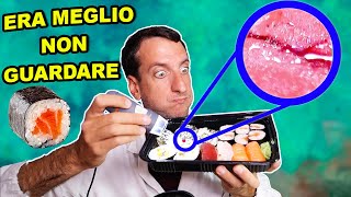 SUSHI AL MICROSCOPIO disgustoso [upl. by Lander324]