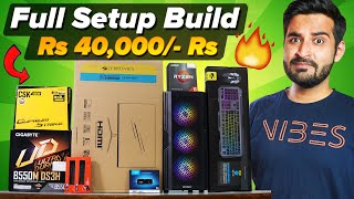 Full Gaming PC Build In INR 40k 2023 😍🔥 [upl. by Ethan107]