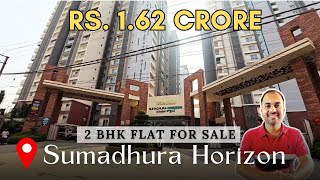 SUMADHURA HORIZON 2 BHK FLAT FOR SALE AT KONDAPUR hyderabad [upl. by Nahsor413]