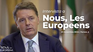 Matteo Renzi ospite a Nous Les Europeens  France 2  25112024 [upl. by Nylteak]