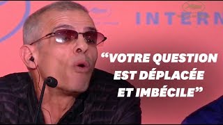 Abdellatif Kechiche semporte contre un journaliste au Festival de Cannes [upl. by Acinoreb]